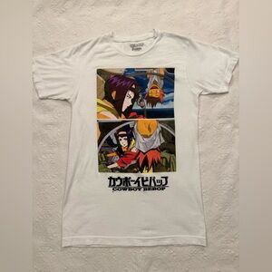 Cowboy Bebop Graphic T-Shirt – Official Sunrise Funimation Anime Tee – Unisex S